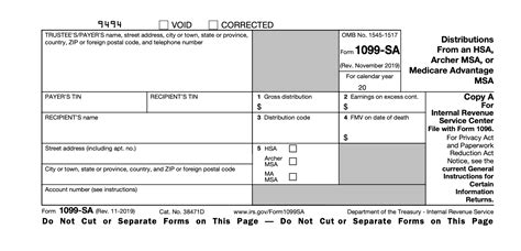 1099-sa box 3 distribution code 1|1099 sa qualified medical expenses.